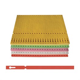 ETICHETTA CON ASOLA PER STAMPANTI AGHI CM 22X1,27